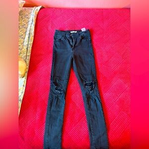 Levi's Black Skinny Jeans for Women